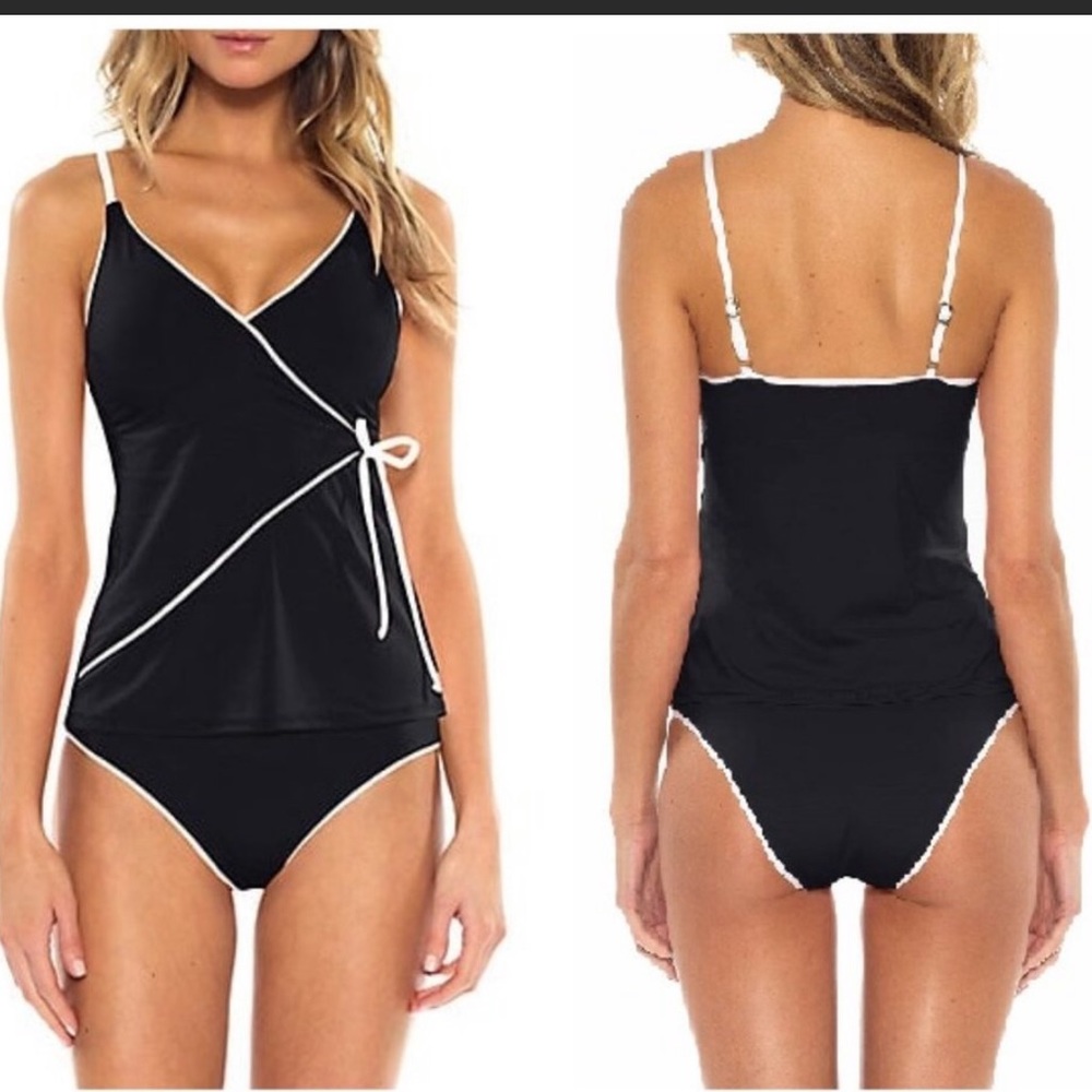 Becca by Rebecca Virtue Tankini swim- size medium